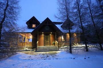 Фотографии Вилла с собственным бассейном Виллы Anahata Siedlisko&Spa г. Сейны (Польша) №46 Фото номера Вилла с собственным бассейном Виллы Anahata Siedlisko&Spa г. Сейны 46
