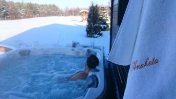 Фотографии Вилла с собственным бассейном Виллы Anahata Siedlisko&Spa г. Сейны (Польша) №47 Фото номера Вилла с собственным бассейном Виллы Anahata Siedlisko&Spa г. Сейны 47