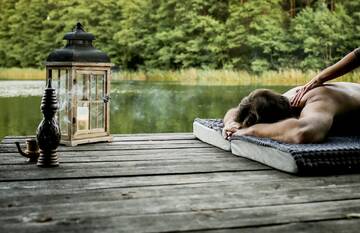 Фотографии Вилла с собственным бассейном Виллы Anahata Siedlisko&Spa г. Сейны (Польша) №7 Фото номера Вилла с собственным бассейном Виллы Anahata Siedlisko&Spa г. Сейны 7