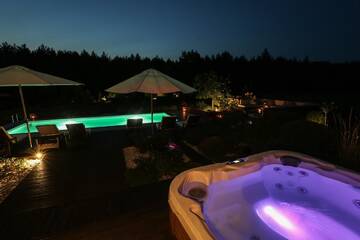 Фотографии Вилла с собственным бассейном Виллы Anahata Siedlisko&Spa г. Сейны (Польша) №38 Фото номера Вилла с собственным бассейном Виллы Anahata Siedlisko&Spa г. Сейны 38